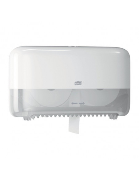 Distributeur Papier Hygiénique Rouleau Mid-size sans mandrin - TORK T7