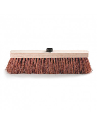 Balai coco moustache 38 cm - Monture bois -...