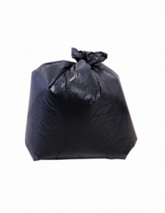 Sac Poubelle 130L Noir - Carton de 100  ou 200 Sacs