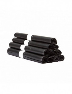 Sac Poubelle 130L Noir - Carton de 100  ou 200 Sacs 2