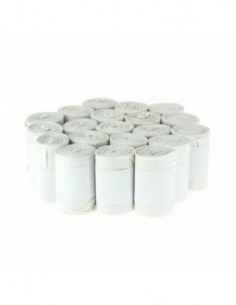 Sac Poubelle 30L Blanc - Carton de 500 Sacs
