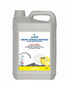 Liquide vaisselle plonge manuelle Citron 22% - Bidon 5L