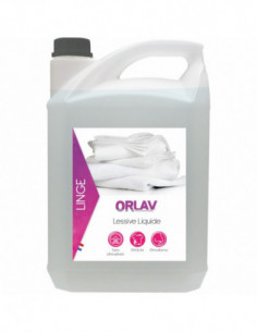 Lessive liquide enzymatique super active - ORLAV - Bidon 5L