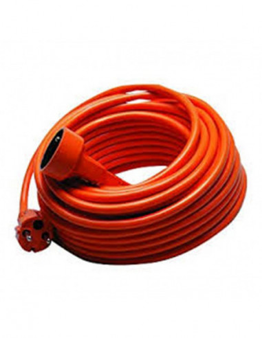 Cordon prolongateur orange pour jardin 25m -...