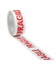 Ruban adhésif Polypropylène "FRAGILE" 50mm x 50m - Carton... 2