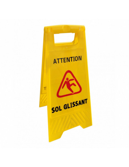 Panneau de signalisation "sol glissant"