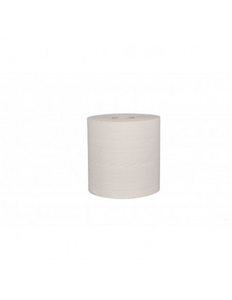 Essuie-mains - Rouleau 100 m - 3 plis - AUTOCOUP 100 Ecolabel - Pure Ouate blanc - Colis 6 rouleaux