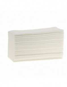 Essuie Main Pliés en V - 2 plis - Pure Ouate Blanc -...