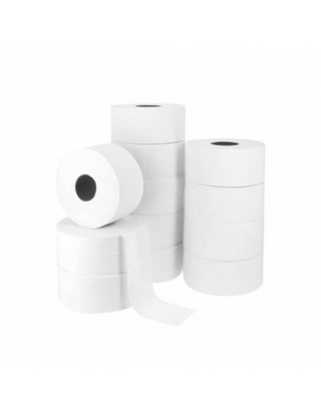 Papier Hygiénique Rouleaux 170 m - 2 plis - Mini Jumbo - Colis 12 rouleaux