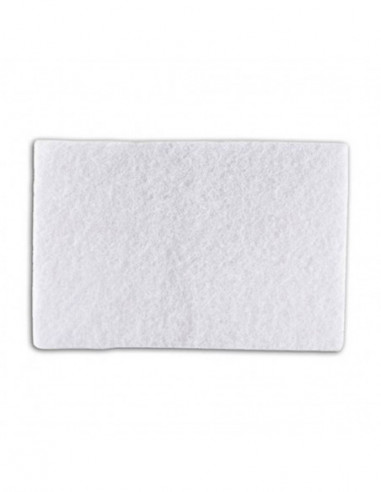 Tampon abrasif blanc - 15cm x 23 cm - Lot de 10