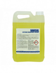 Dégraissant surpuissant sols industriels RAVISOL - Bidon 5L 2