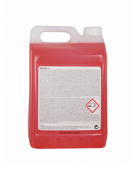 Détartrant désinfectant virucide et bactéricide concentré - APESIN SAN - Bidon 5L
