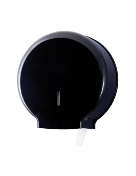 Distributeur Papier Hygiénique Rouleau - Mini Jumbo - ABS Noir