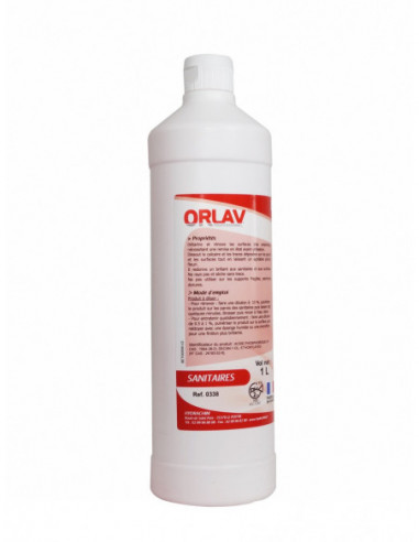 Ultra détartrant sanitaire concentré - Bidon 1L