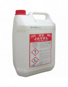 Javel liquide 2,6% - Bidon 5L