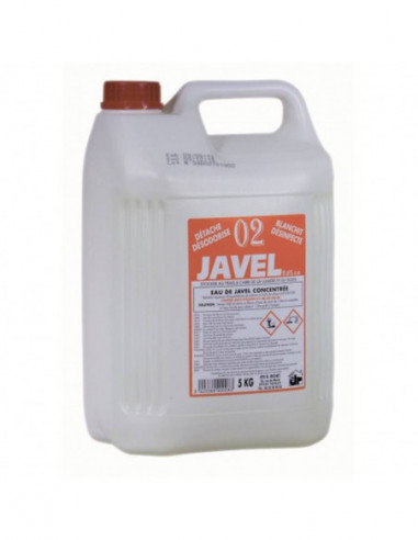 Javel liquide 9,6% - Bidon 5L
