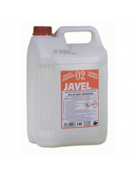 Javel liquide 9,6% - Bidon 5L