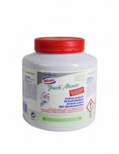 Cubes urinoirs parfumés - FRESHMOUSS - Boite de 1kg