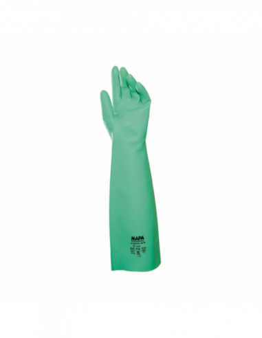 Gant nitrile 46 cm vert - ULTRANITRIL 480 -...