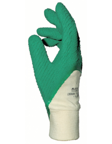 Gant latex rugueux vert - MAPA HARPON 330 - 1...
