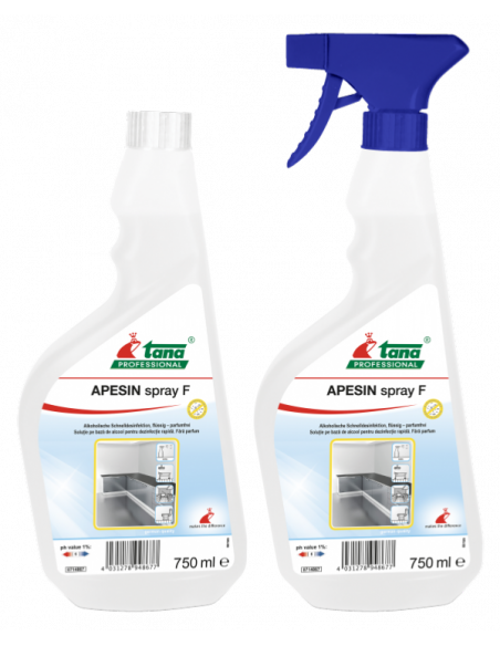 Spray désinfectant sans rinçage APESIN F - 750ml