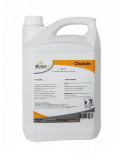 Savon à l’huile de lin parfumé - CLADOLIN - Bidon 5L 2