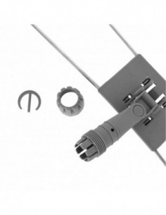 Armature pliante pour frange 60cm - Douille plastique...