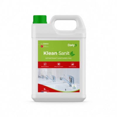 Nettoyant sanitaire KLEAN'SANIT Ecolabel - Bidon de 5L