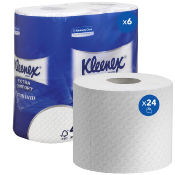 Papier Hygiénique 4 plis - 160 feuilles - KLEENEX LUXE PREMIUM - Colis 24 petits rouleaux