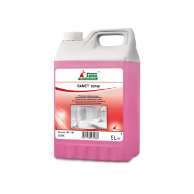 SANET Spray nettoyant détartrant sanitaire - Bidon 5l 