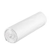 Sac Poubelle 130L Blanc - 40 microns - Carton de 200 Sacs