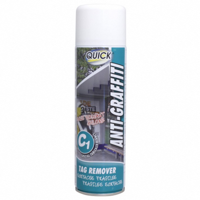 Anti-graffiti C1 surfaces plastiques - Bombe 500ml