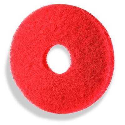 Disque abrasif Prémium rouge - Nettoyage et lustrage spécial méthode spray - Diamètre 406mm