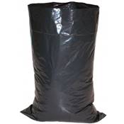 Sac gravats noir 60 x 85 cm - 140 microns - Carton de 100 sacs