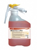 Détartrant désinfectant désodorisant surfaces sanitaires - TASKI SANI 4 EN 1 JFLEX - Bidon 5l