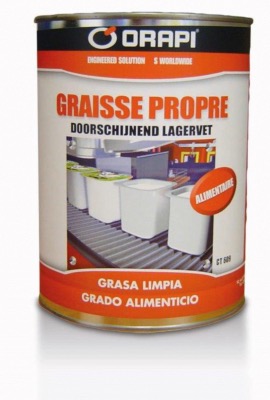 Graisse alimentaire transparente CT 609 ORAPI - Boîte 1kg