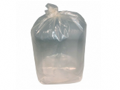 Sac Poubelle 50L Transparent - 30 microns - Carton de 500 Sacs