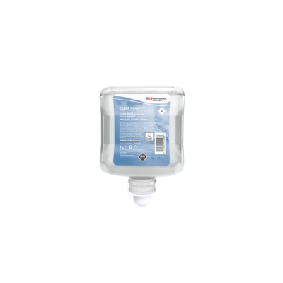 Mousse lavante mains sensibles Ecolabel CLEAR FOAM FOAM - Carton de 6 recharges 1l
