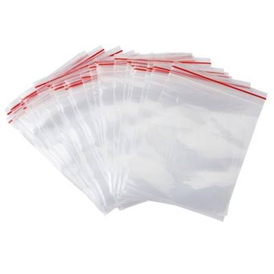 Sac zip transparent alimentaire 160x220mm - Carton de 2000