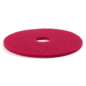 Disque ultra abrasif rouge - Méthode spray - Nettoyage et lustrage - Janex - Diamètre 432mm