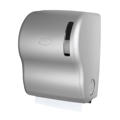 Distributeur essuie-mains en rouleaux - Silver ABS