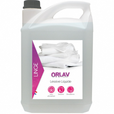 Lessive liquide enzymatique super active - ORLAV - Bidon 5L