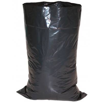 Sac gravats noir 60 x 85 cm - 140 microns - Carton de 100 sacs