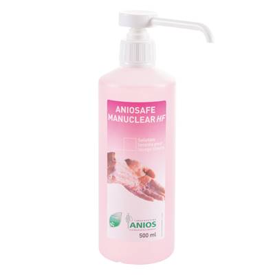 Solution lavante 500ml - MANUCLEAR HF - Carton de 6 flacons à pompe