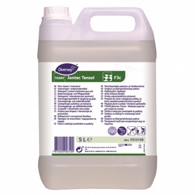 Détergent nourrissant pour sols poreux et plastiques - TASKI JONTEC TENSOL - Bidon 5l 