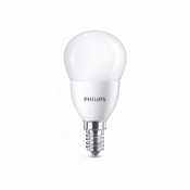 Ampoule LED sphérique dépolie PHILIPS - E14 7-60W - 4000K