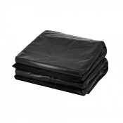 Doublures de Conteneurs 750L Noir - 30 microns - Carton de 50 Sacs