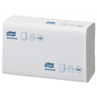 Essuie-mains pliés en Z - 2 plis - Tork Xpress H2 - Colis de 4740 feuilles