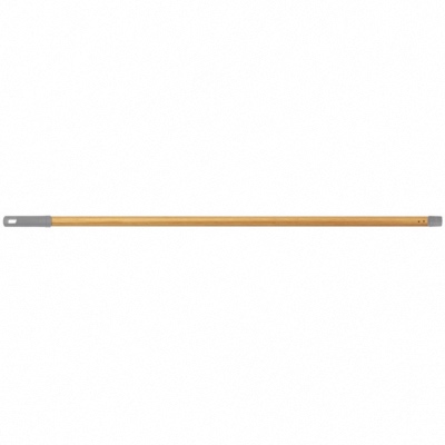 Manche à balai à vis Acier Classic 140 cm - imitation bois