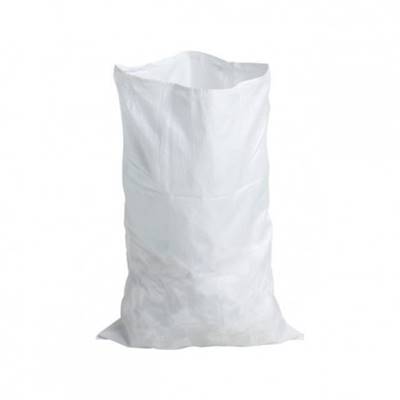 Uwenkjie Sacs tissés pour gravats, sacs de construction, sacs de stockage  de déchets de jardin, grand lot de 60 x 100 cm (blanc)